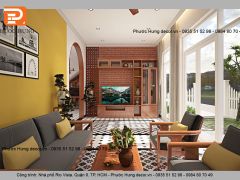 THIẾT KẾ NỘI THẤT NHÀ PHỐ RIO VISTA PHONG CÁCH ĐÔNG DƯƠNG (INDOCHINE)